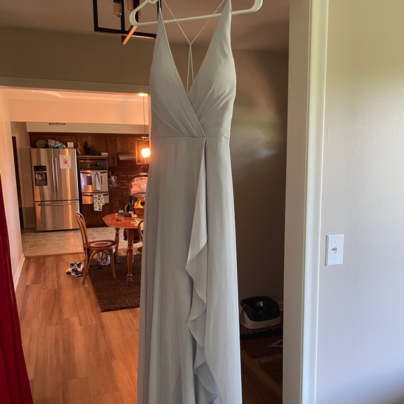 Beautiful light blue Jenny yoo dress - Picture 1 of 3